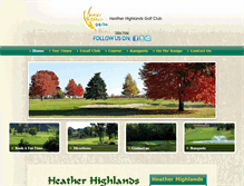 Tablet Screenshot of heatherhighlands.com